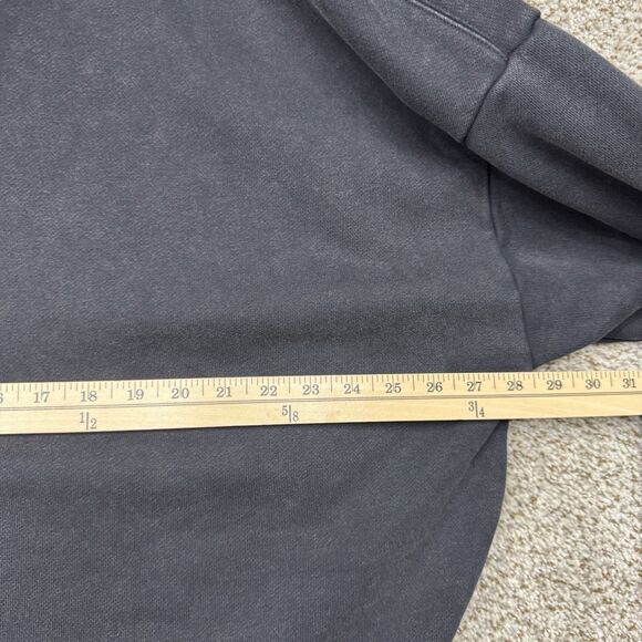 Under Armour Icon Heavyweight Fleece Wash Oversized Hoodie Mens Medium Black New - Picture 12 of 14